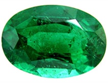 oval emerald natural AAA shape