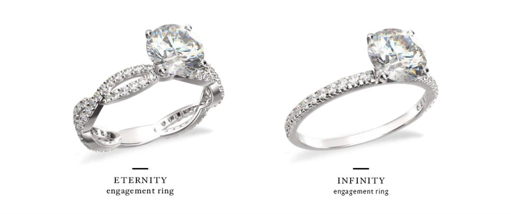 eternity rings vs infinity rings comparison