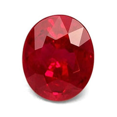 Oval red natural AAA quality Ruby