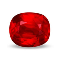 Cushion red natural AAA quality Ruby