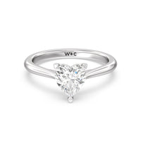 Tulip Basket Cathedral Classic Solitaire Engagement Ring