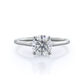 Poise Basket Diamond Engagement Ring