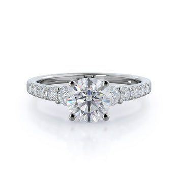 Regalia Pave Diamond Engagement Ring