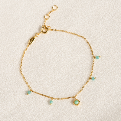 Healing Crystal Jewelry - Amazonite Bracelet - Valencia