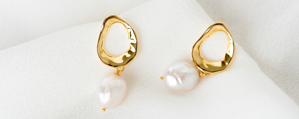 Types of Pearls - Pearl Drop Earrings - Mathilde