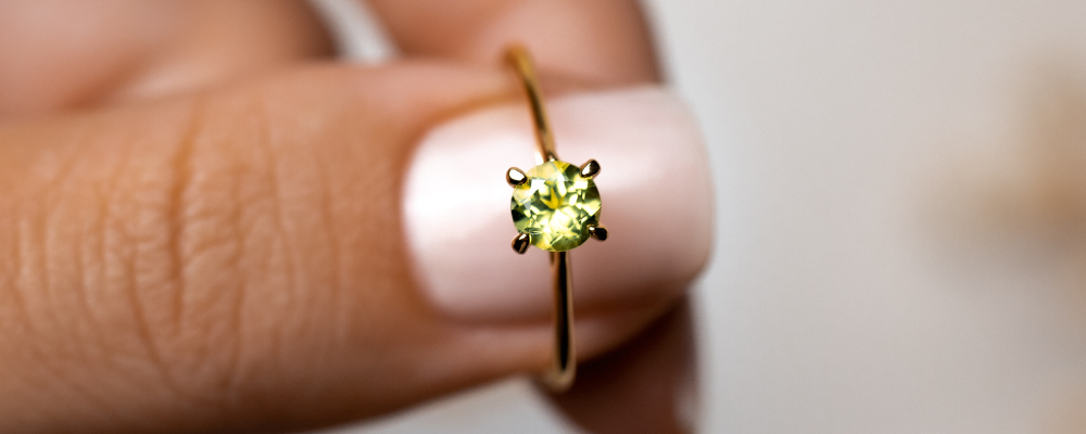 Jewelry Trends 2023 - Peridot Ring - Lilly