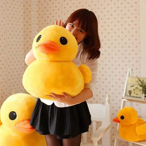 Giant Yellow Duck Plush Pillow Soft Stuffed Animals Simulated Ducks Plushie Toy Cute Home Decor Pillow Wholesale Xmas Kids Gift - Fancy Furballs