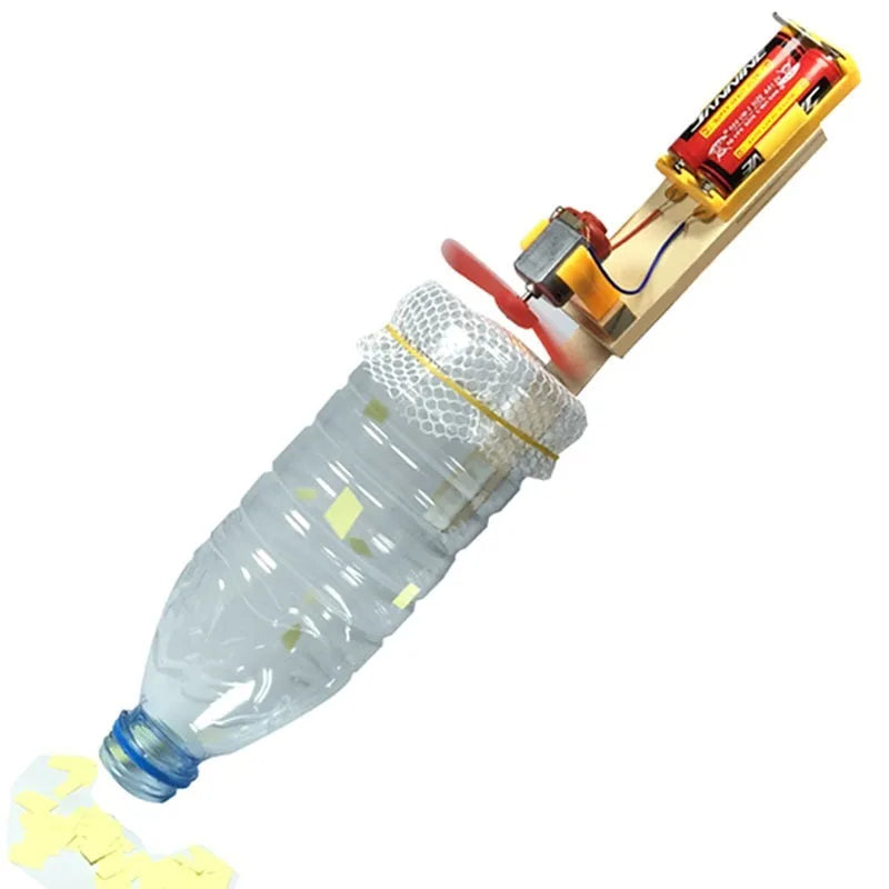 Diy Creativity Vacuum Cleaner Science Experiment Toy Children's Handmade Self Made Materials Technology Small Inventions