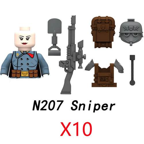 MOC Epic Medieval & Sci-Fi Battle Building Block Set for Creative Play Building Bricks MOC