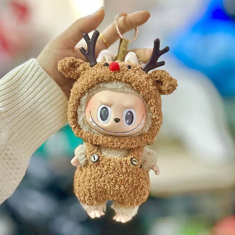 17cm Labubu Clothes Pulling Cloth for Handmade Baby Set