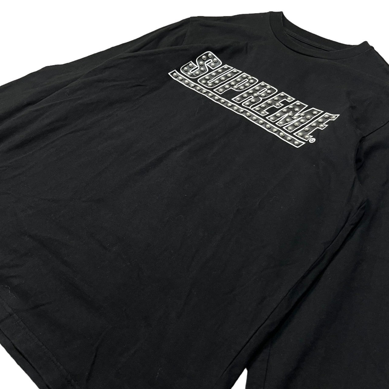 SUPREME(シュプリーム) 20SS Studded L/S Top Tee スタッズ ロゴ ロンT