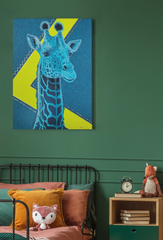 Giraffe Painting On Canvas