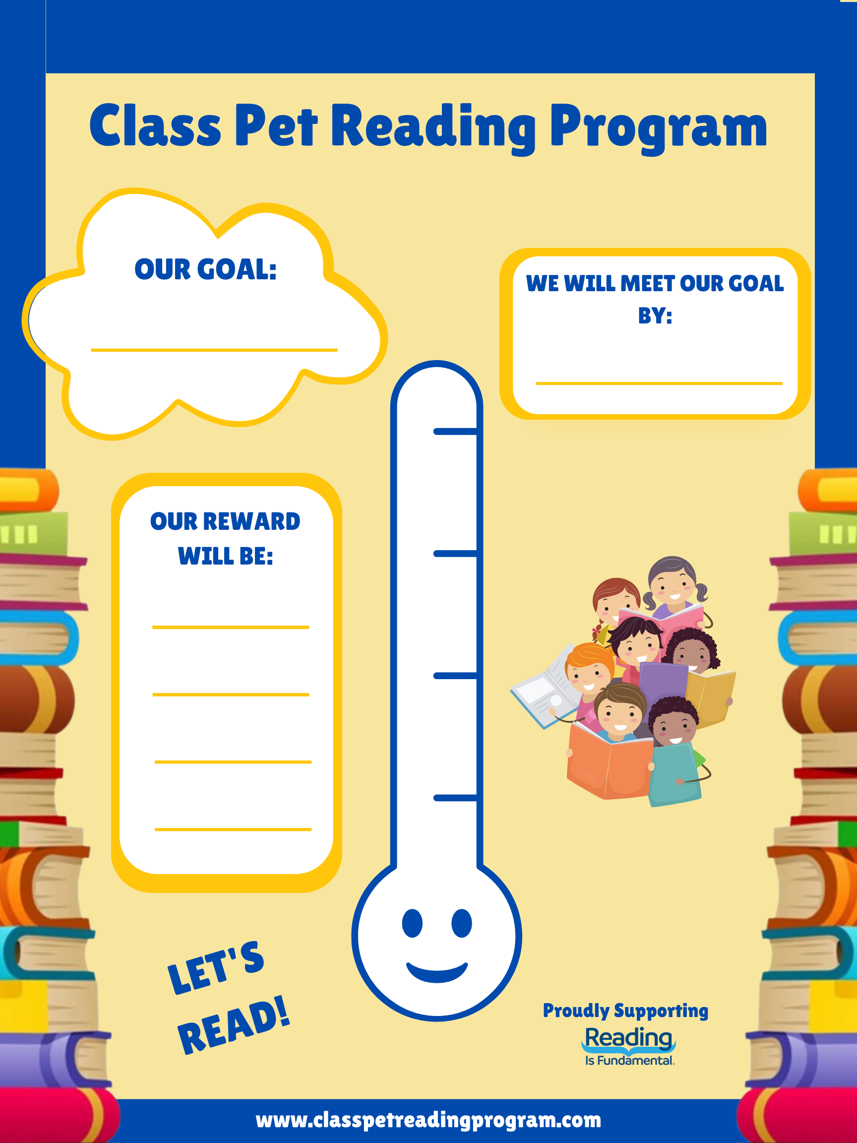 Class Pet Reading Program cover image