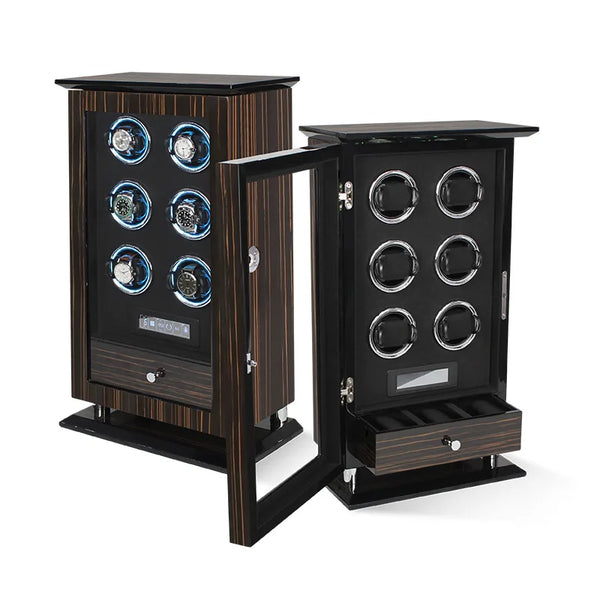 Chamberlain luxury wooden watch winder holiday gift for watch collectors