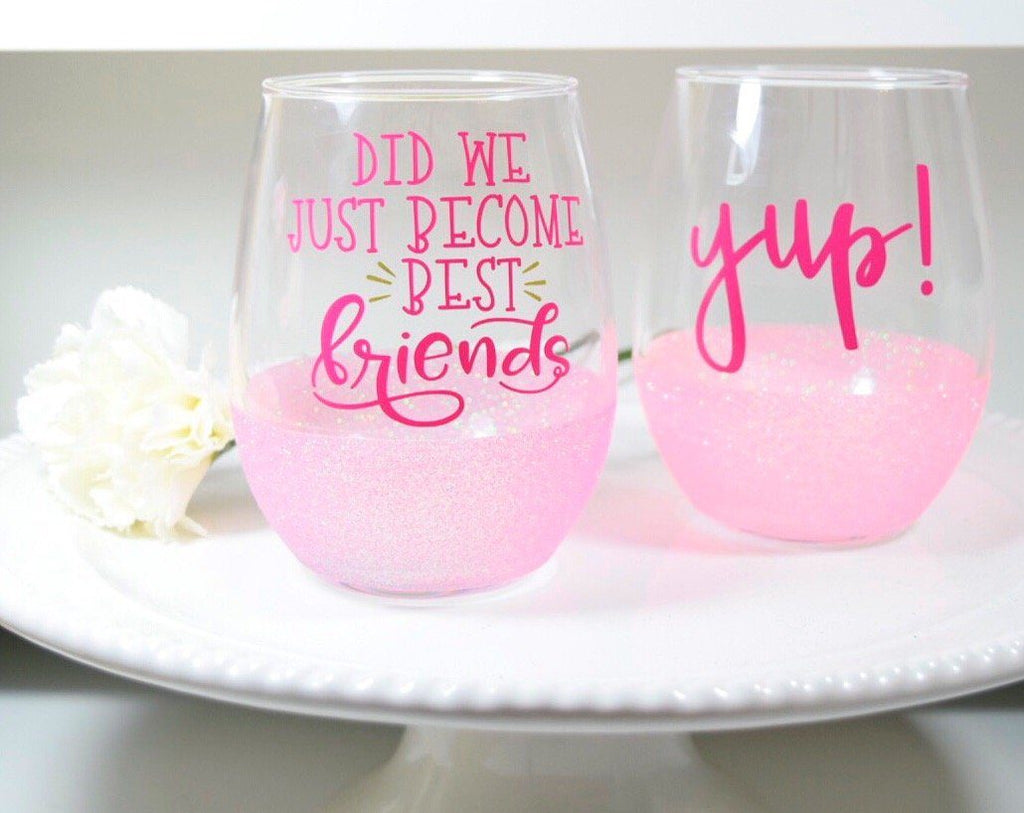 best friend wine glasses