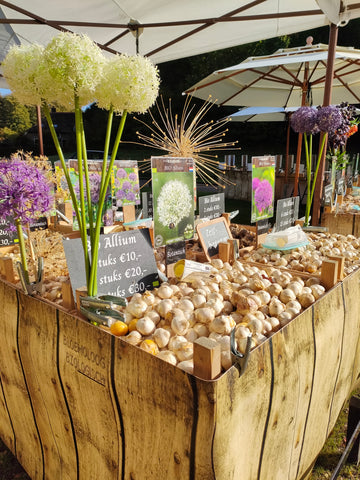 Flower bulb stall from Bloemoloog.nl