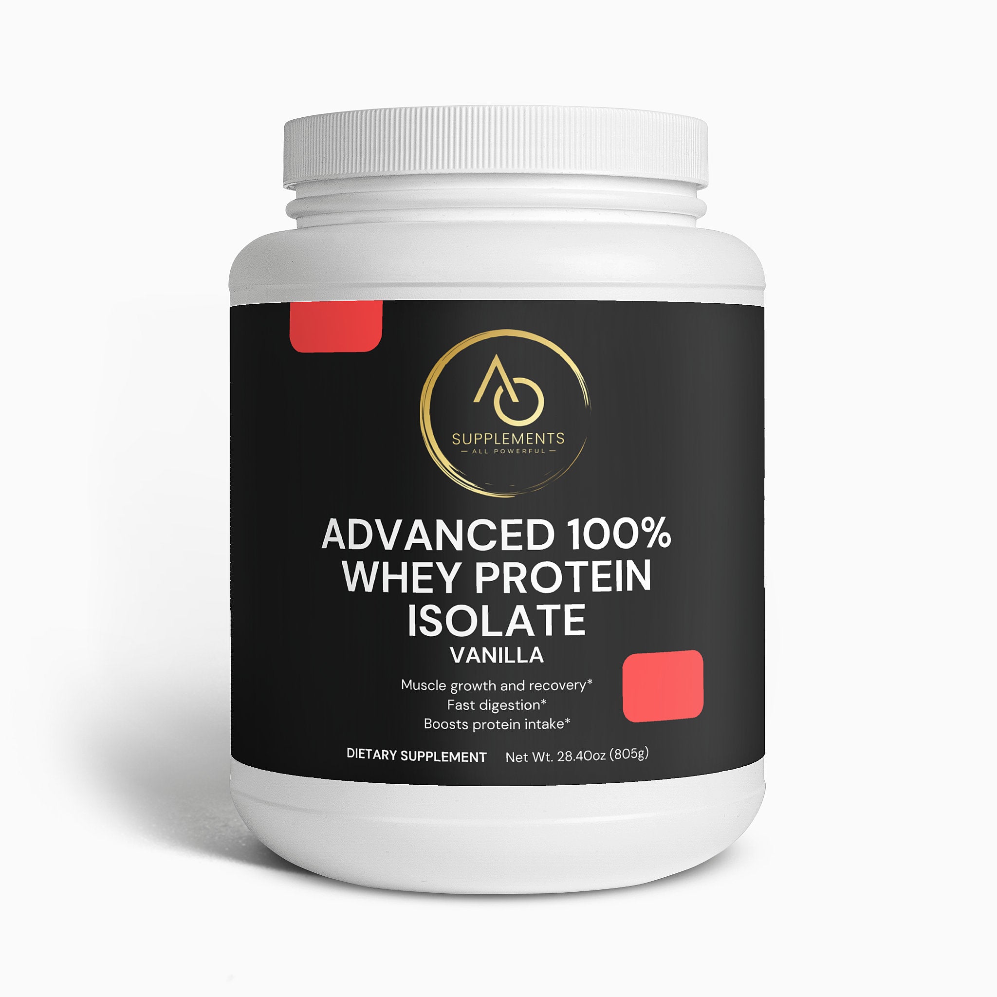 Advanced 100% Whey Protein Isolate (Vanilla)