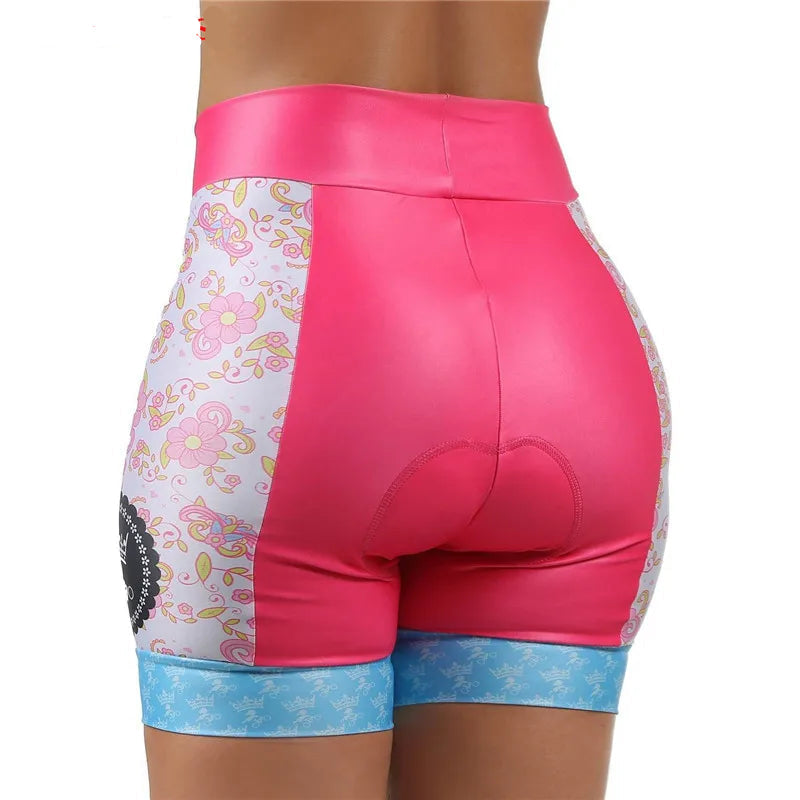 Lycra cycling shorts for women
