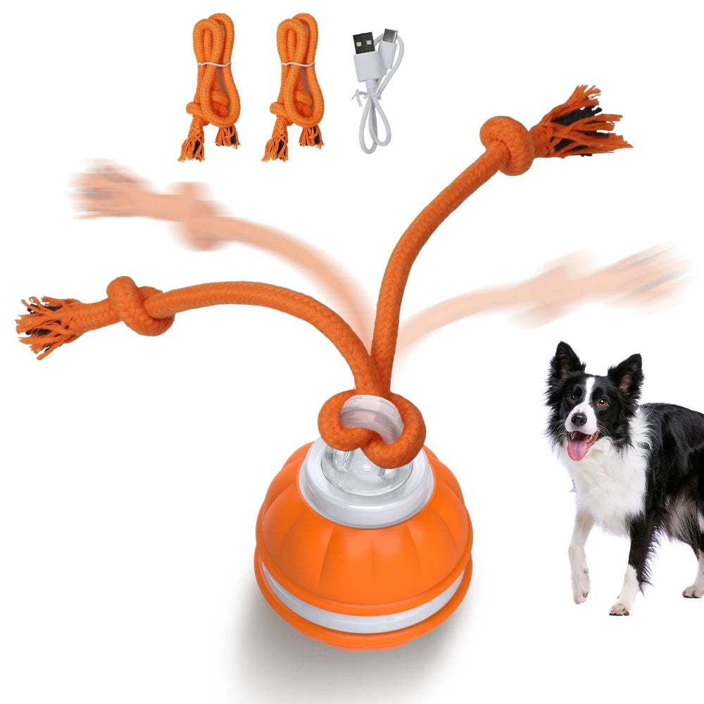Smart Interactive Dog Toy Ball - Motion Activated Chew Toy