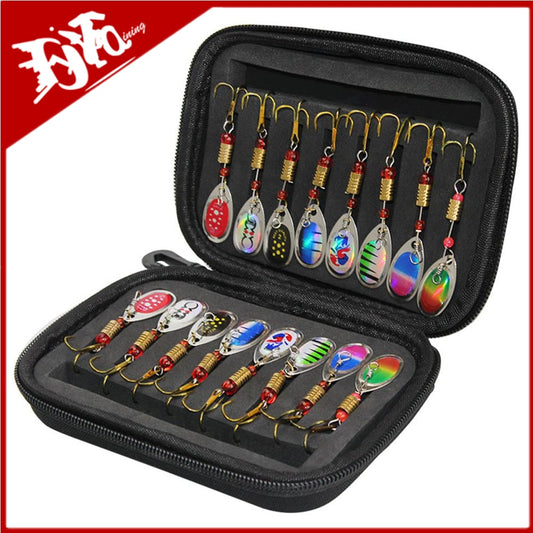 10 Compartments Fishing Lure Boxes Bait Storage Case Fishing