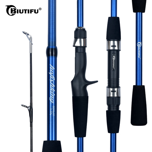 BUDEFO MAXIMUS Lure Fishing Rod 1.8m 2.1m 2.4m 2.7m 3.0m30T Carbon Spinning  Baitcasting FUJI Guide Travel Lure Rod 3-50g ML/M/MH