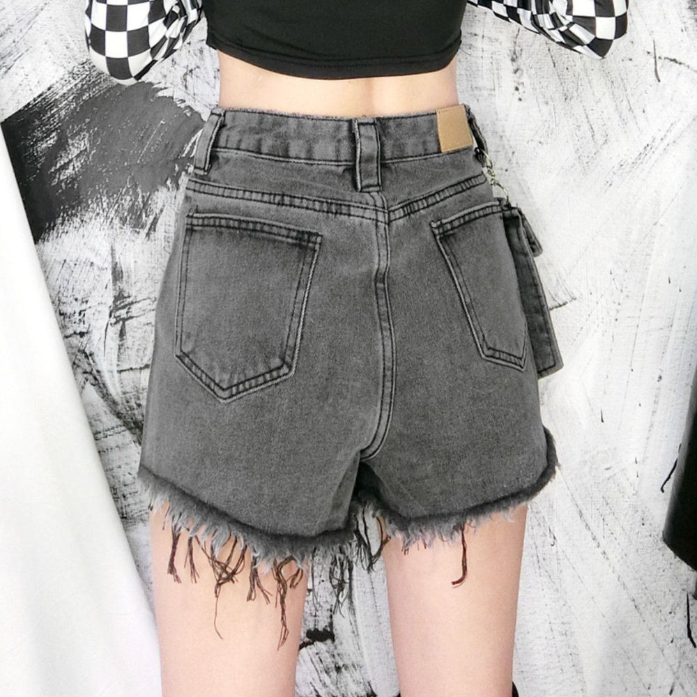 Slim High Waist Corset Shorts