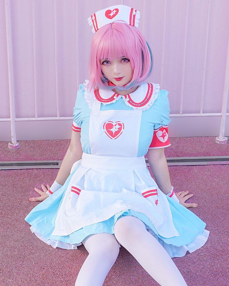 Japanese Pastel Kawaii Nurse Maid Dress Sd00086 Syndrome