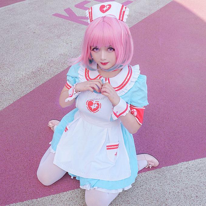 Japanese Pastel Kawaii Nurse Maid Dress Sd00086 Syndrome