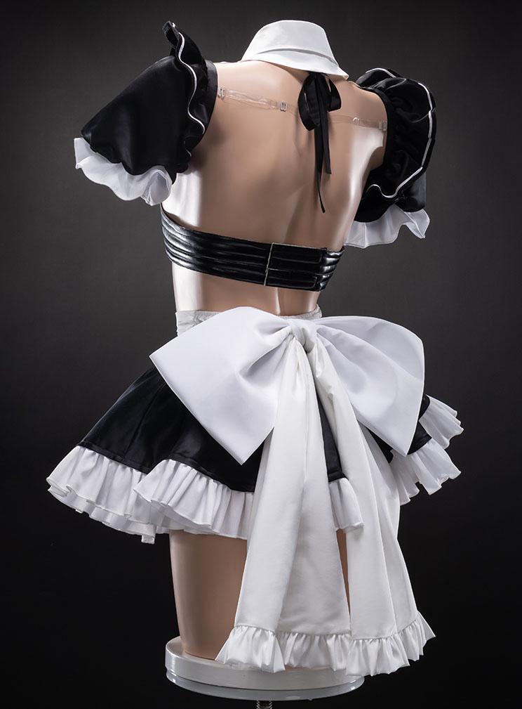 Japanese Anime Black White Fate/Grand Order Shuten Douji Maid Dress