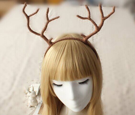 cute antler headband