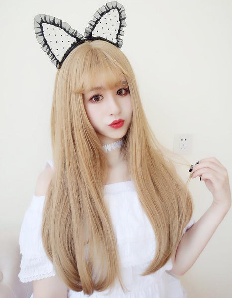 Blonde Straight Long Wig SD00642 – SYNDROME - Cute Kawaii Harajuku ...
