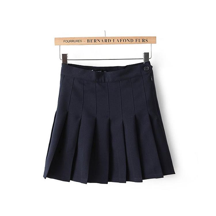 Japanese Grunge Soft Girl Summer High-Waist Pleated Skirt SD00800 ...