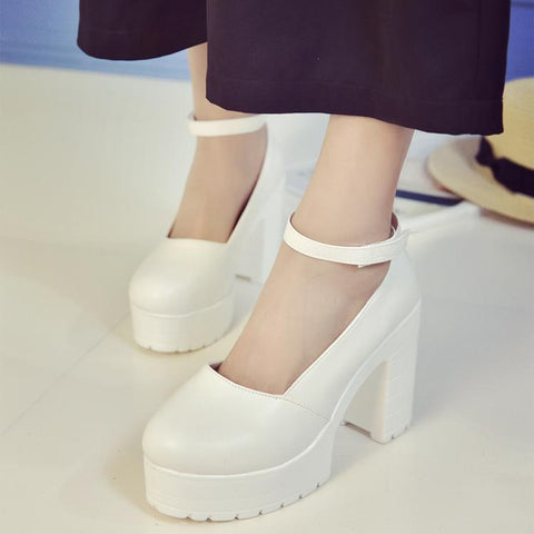Japanese Harajuku Summer Kawaii Me Platform Heels Shoes SD01998 ...