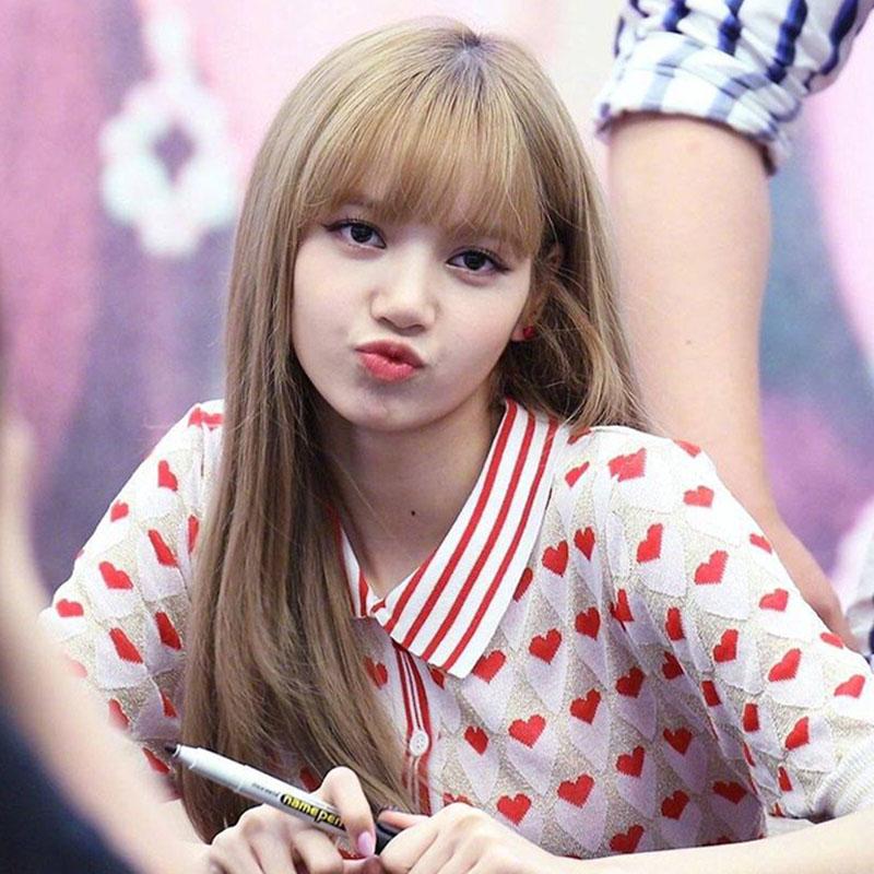 Korean Kpop Lisa Blackpink Lovely Hearts Set SD00807 – SYNDROME - Cute ...