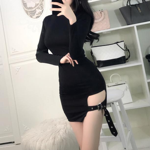 Korean Sexy Strap Skirt Night Dress Sd01285 Syndrome Cute Kawaii