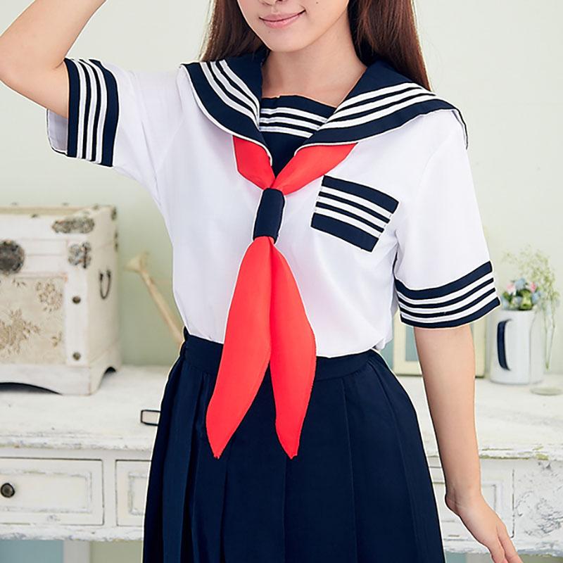 Japanese White&Blue School Sailor Uniform SD00396– SYNDROME - Cute ...