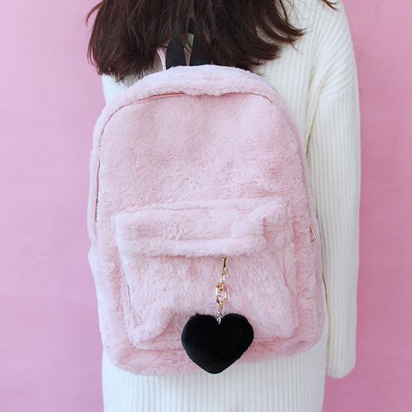 Plush Fluffy Backpack SD00715 – SYNDROME - Cute Kawaii Harajuku Street ...