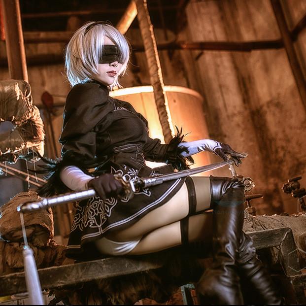 Japanese Gaming Nier Automata 2b Cosplay Costume Sd02256 Syndrome 