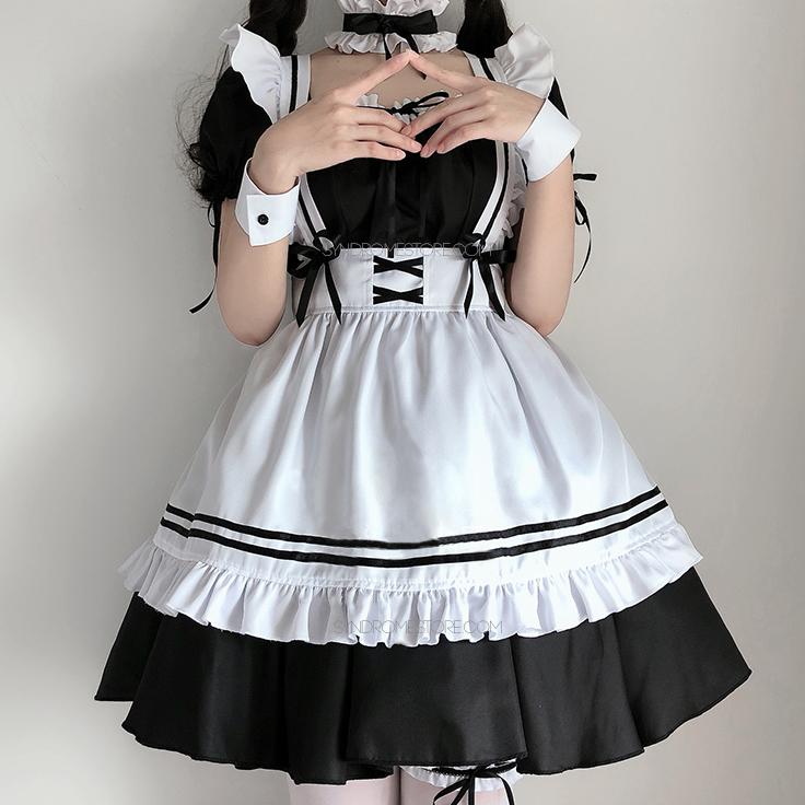 Japanese Kawaii Waifu Maid Dress Sd01564 – Syndrome Cute Kawaii