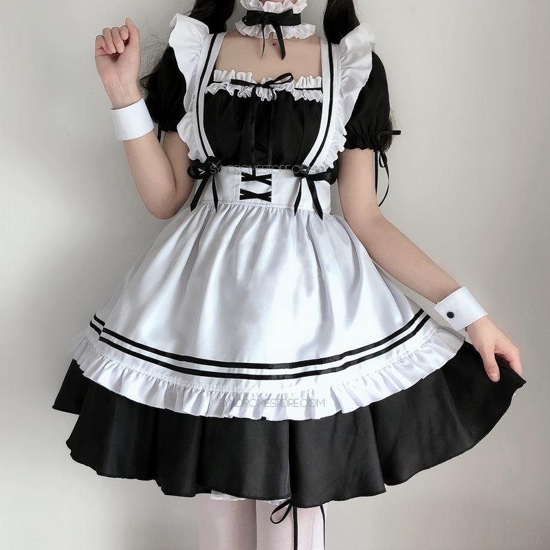 Japanese Kawaii Waifu Maid Dress Sd01564 – Syndrome Cute Kawaii