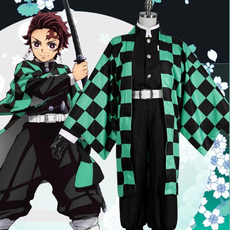 Japanese Anime Demon Slayer: Kimetsu No Yaiba Tanjirou Kamado Cosplay