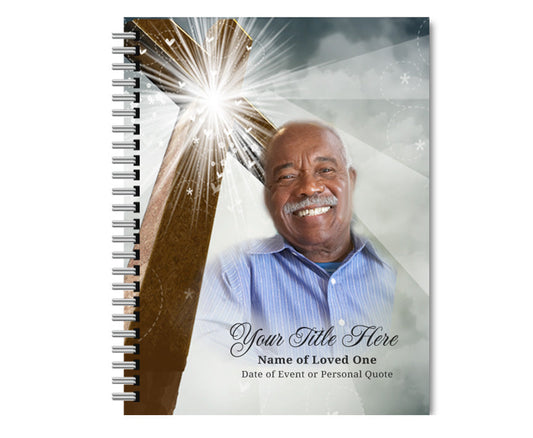 Embassy Wire Bind Funeral Guest Book – Funeral Program-Site Funeral  Programs & Templates