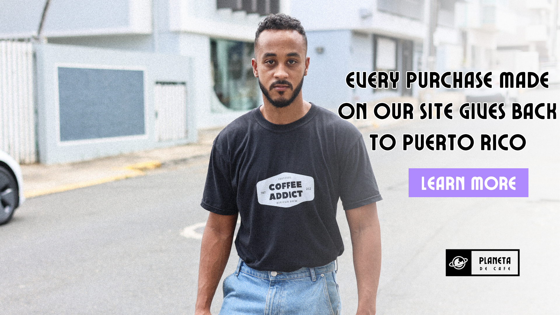 every purchase made on our site gives back to puerto rico