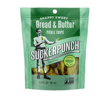Pickles - Bread & Butter Chips Snack Pack von SuckerPunch kaufen | Gurken Chips in wiederverschließbarem Beutel | Ideal für Burger, zum Snacken | EU-weiter Versand