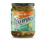 Pickles - Bold Burger Dill Chips Jar von SuckerPunch kaufen | Klassische Dill Gurken Chips | Ideal für Burger oder Sandwiches | EU-weiter Versand