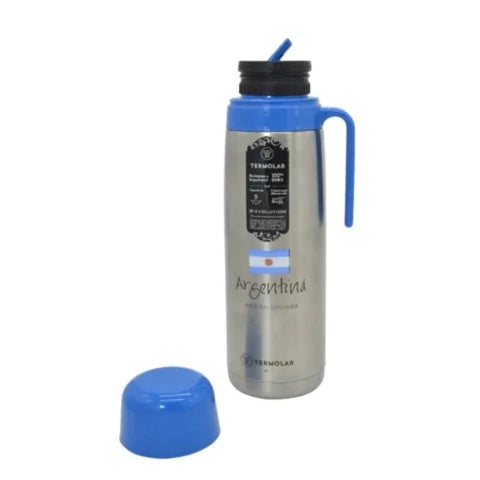 Termolar Click Mate Thermos 1 L - Lead Model with Handle & Pour