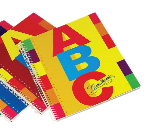 Adecuado comentario aislamiento Rivadavia Cuaderno ABC Tapa Dura Espiralado Cuadriculado Varios Diseño —  Latinafy