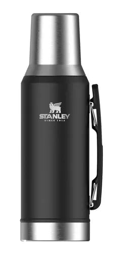 Stanley Aladdin Stainless Steel Thermos Korea One 1 Liter 1.1 Quart  Capacity 14 in Tall Hot Cold Beverages Coffee Tea Cup SS03 Stopper RS41 -   Singapore