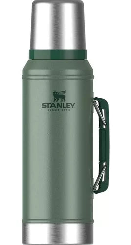 Stanley Adventure Limited Ed. 1 L Green Thermos with Thermal Stopper