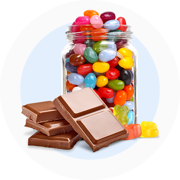 الشوكولاتة والحلويات - Chocolates & Sweets